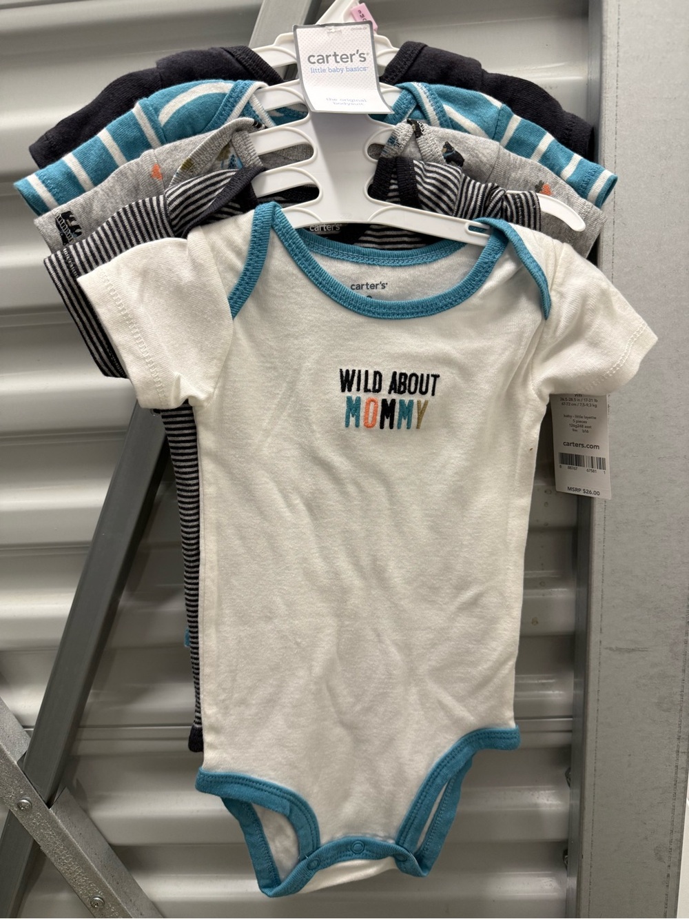 Carter's Baby One-Piece 5 pack 9 m